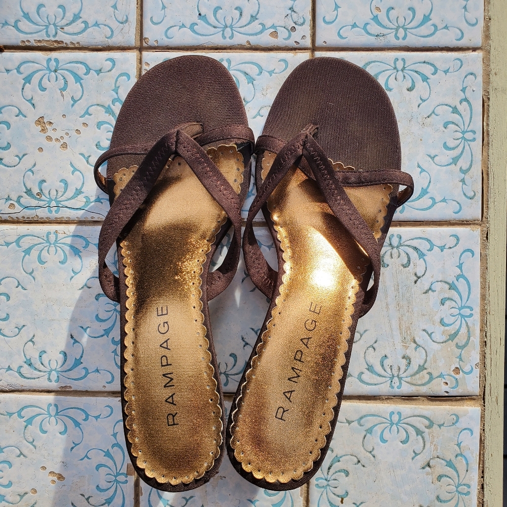 Rampage Women's Brown Sandals